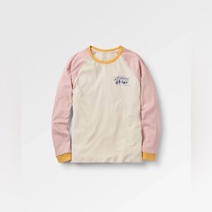 Passenger Women's Riser Recycled Cotton LS T-Shirt birch size XL